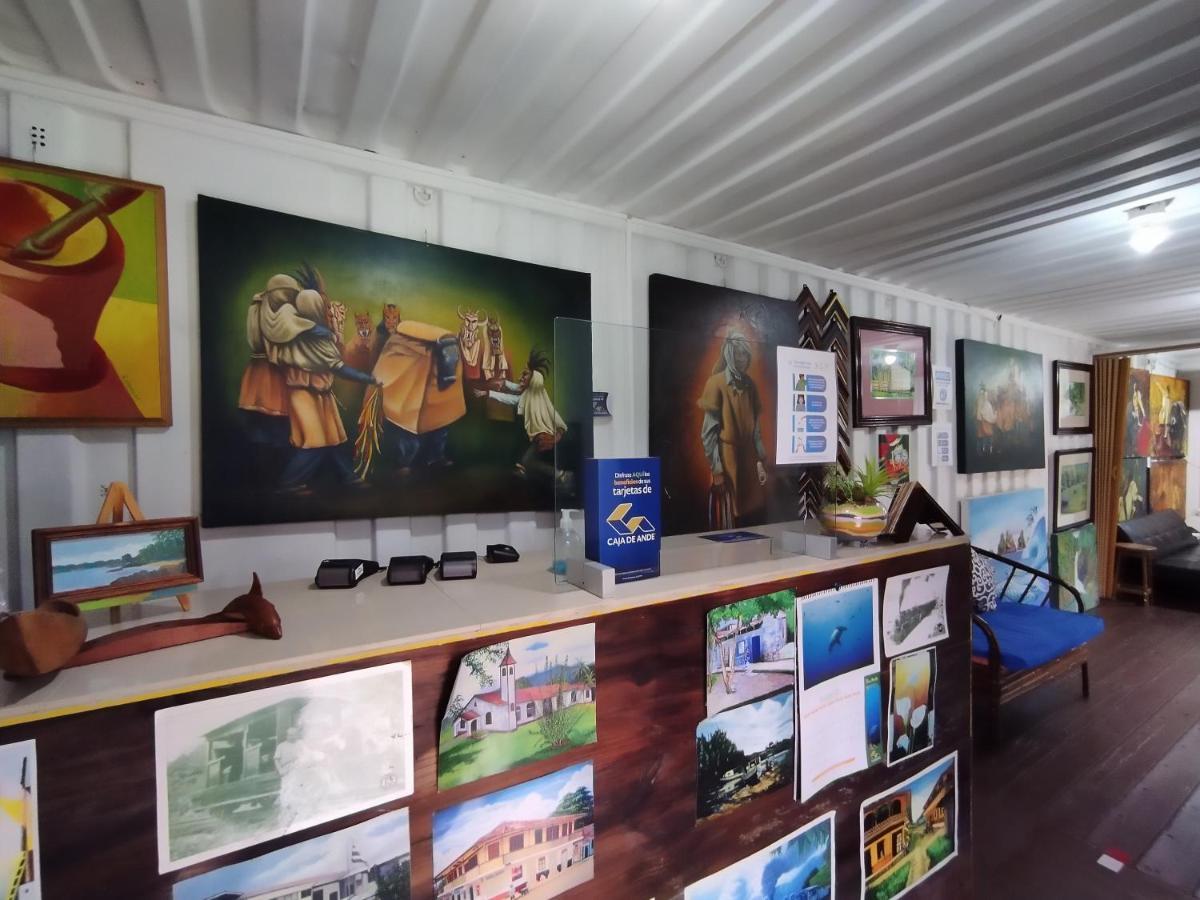 Hospedaje La Galerie Ciudad Cortes Ngoại thất bức ảnh